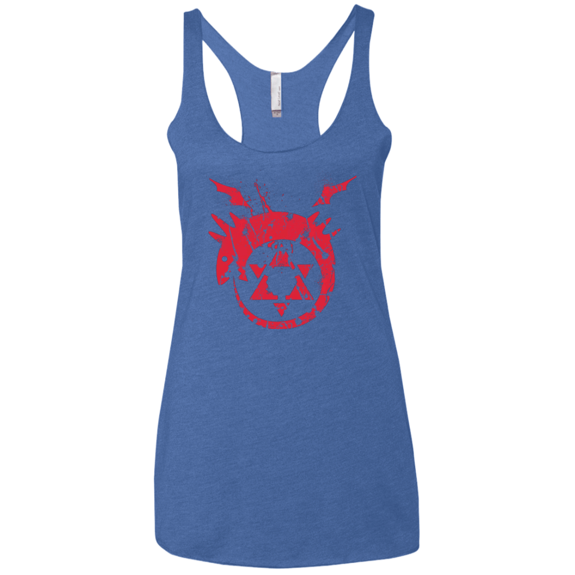 T-Shirts Vintage Royal / X-Small Mark of the Serpent Women's Triblend Racerback Tank