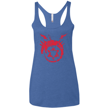 T-Shirts Vintage Royal / X-Small Mark of the Serpent Women's Triblend Racerback Tank