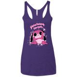 T-Shirts Purple Rush / X-Small Maromi Women's Triblend Racerback Tank