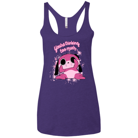 T-Shirts Purple Rush / X-Small Maromi Women's Triblend Racerback Tank
