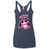 T-Shirts Vintage Navy / X-Small Maromi Women's Triblend Racerback Tank