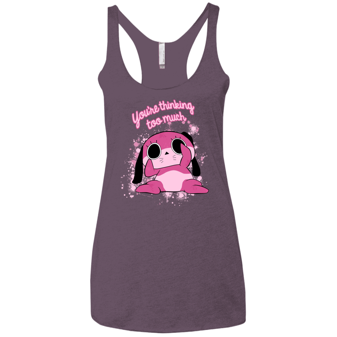 T-Shirts Vintage Purple / X-Small Maromi Women's Triblend Racerback Tank