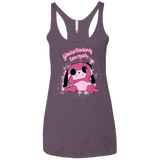 T-Shirts Vintage Purple / X-Small Maromi Women's Triblend Racerback Tank