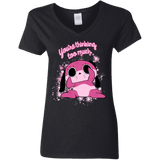 T-Shirts Black / S Maromi Women's V-Neck T-Shirt