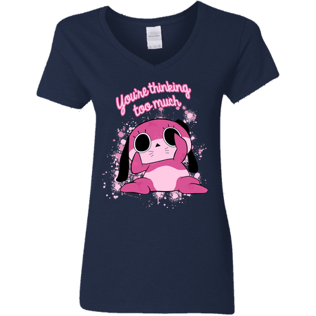 T-Shirts Navy / S Maromi Women's V-Neck T-Shirt