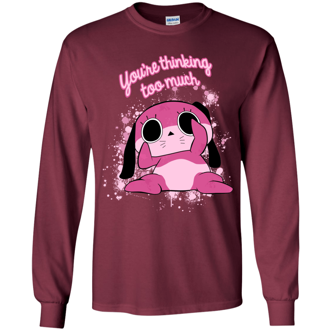 T-Shirts Maroon / YS Maromi Youth Long Sleeve T-Shirt