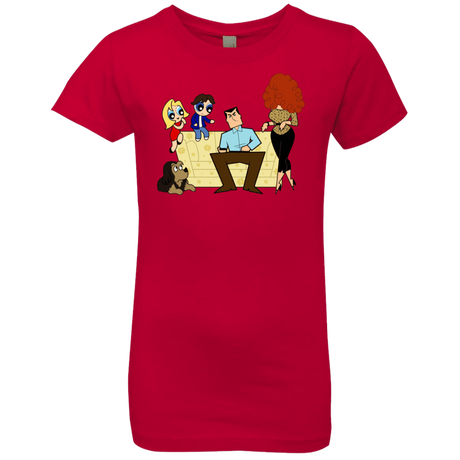 T-Shirts Red / YXS Married with Puffs Girls Premium T-Shirt