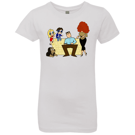 T-Shirts White / YXS Married with Puffs Girls Premium T-Shirt