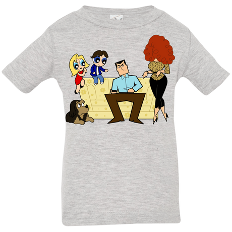 T-Shirts Heather Grey / 6 Months Married with Puffs Infant Premium T-Shirt