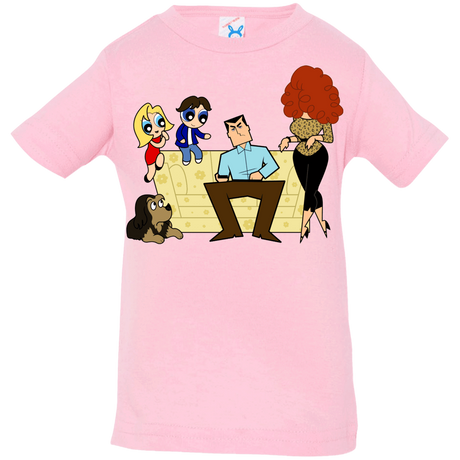 T-Shirts Pink / 6 Months Married with Puffs Infant Premium T-Shirt