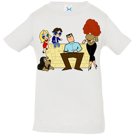 T-Shirts White / 6 Months Married with Puffs Infant Premium T-Shirt