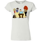 T-Shirts White / S Married with Puffs Junior Slimmer-Fit T-Shirt