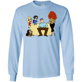 T-Shirts Light Blue / S Married with Puffs Men's Long Sleeve T-Shirt