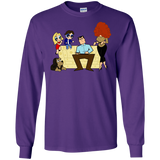 T-Shirts Purple / S Married with Puffs Men's Long Sleeve T-Shirt