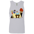 T-Shirts Heather Grey / S Married with Puffs Men's Premium Tank Top