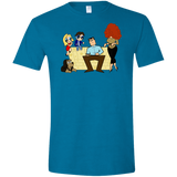 T-Shirts Antique Sapphire / S Married with Puffs Men's Semi-Fitted Softstyle