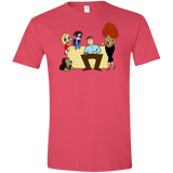 T-Shirts Heather Red / S Married with Puffs Men's Semi-Fitted Softstyle