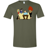 T-Shirts Military Green / S Married with Puffs Men's Semi-Fitted Softstyle