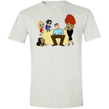 T-Shirts White / X-Small Married with Puffs Men's Semi-Fitted Softstyle