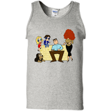 T-Shirts Ash / S Married with Puffs Men's Tank Top