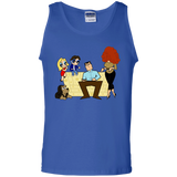 T-Shirts Royal / S Married with Puffs Men's Tank Top