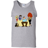 T-Shirts Sport Grey / S Married with Puffs Men's Tank Top
