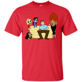 T-Shirts Red / S Married with Puffs T-Shirt