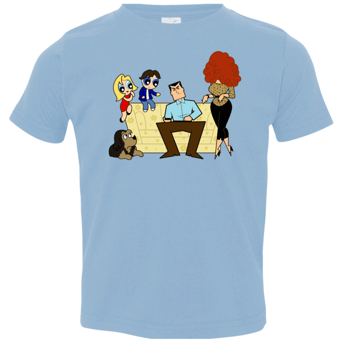 T-Shirts Light Blue / 2T Married with Puffs Toddler Premium T-Shirt