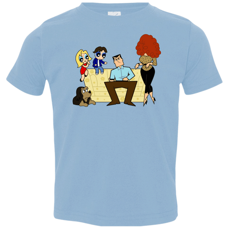 T-Shirts Light Blue / 2T Married with Puffs Toddler Premium T-Shirt