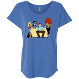 T-Shirts Vintage Royal / X-Small Married with Puffs Triblend Dolman Sleeve