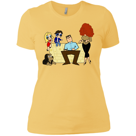 T-Shirts Banana Cream/ / X-Small Married with Puffs Women's Premium T-Shirt