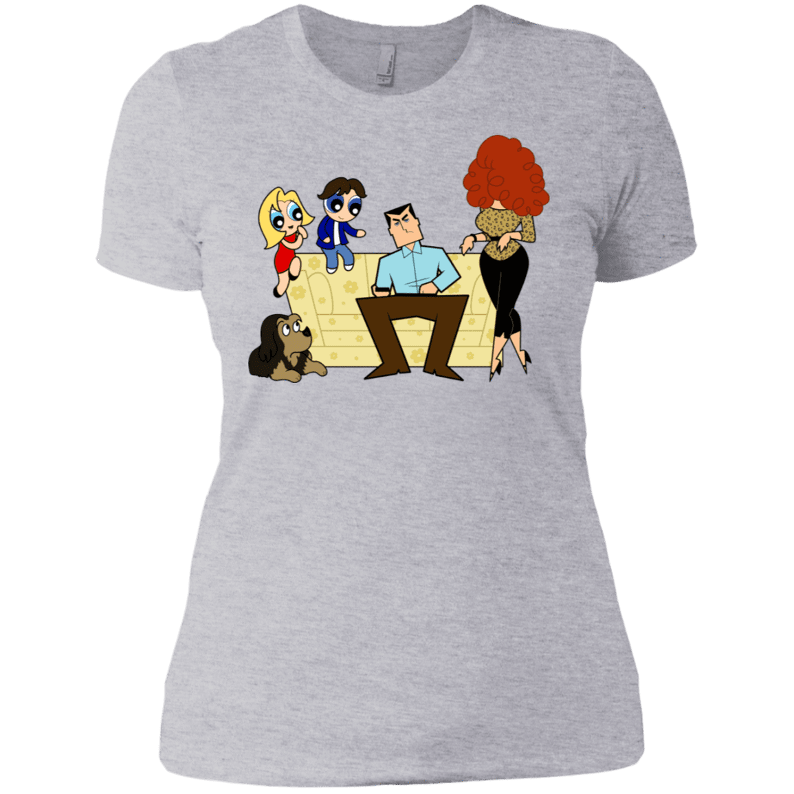 T-Shirts Heather Grey / X-Small Married with Puffs Women's Premium T-Shirt