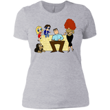 T-Shirts Heather Grey / X-Small Married with Puffs Women's Premium T-Shirt