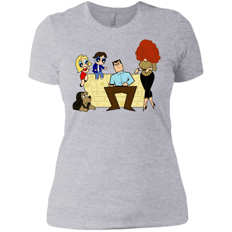 T-Shirts Heather Grey / X-Small Married with Puffs Women's Premium T-Shirt