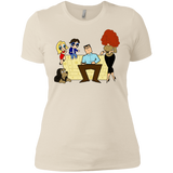 T-Shirts Ivory/ / X-Small Married with Puffs Women's Premium T-Shirt