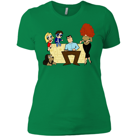 T-Shirts Kelly Green / X-Small Married with Puffs Women's Premium T-Shirt
