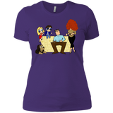 T-Shirts Purple Rush/ / X-Small Married with Puffs Women's Premium T-Shirt