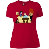 T-Shirts Red / X-Small Married with Puffs Women's Premium T-Shirt