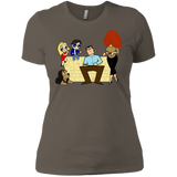 T-Shirts Warm Grey / X-Small Married with Puffs Women's Premium T-Shirt