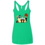 T-Shirts Envy / X-Small Married with Puffs Women's Triblend Racerback Tank