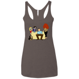 T-Shirts Macchiato / X-Small Married with Puffs Women's Triblend Racerback Tank