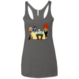 T-Shirts Premium Heather / X-Small Married with Puffs Women's Triblend Racerback Tank