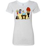 T-Shirts Heather White / S Married with Puffs Women's Triblend T-Shirt