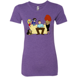 T-Shirts Purple Rush / S Married with Puffs Women's Triblend T-Shirt