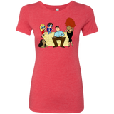 T-Shirts Vintage Red / S Married with Puffs Women's Triblend T-Shirt