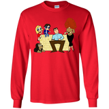 T-Shirts Red / YS Married with Puffs Youth Long Sleeve T-Shirt