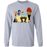 T-Shirts Sport Grey / YS Married with Puffs Youth Long Sleeve T-Shirt