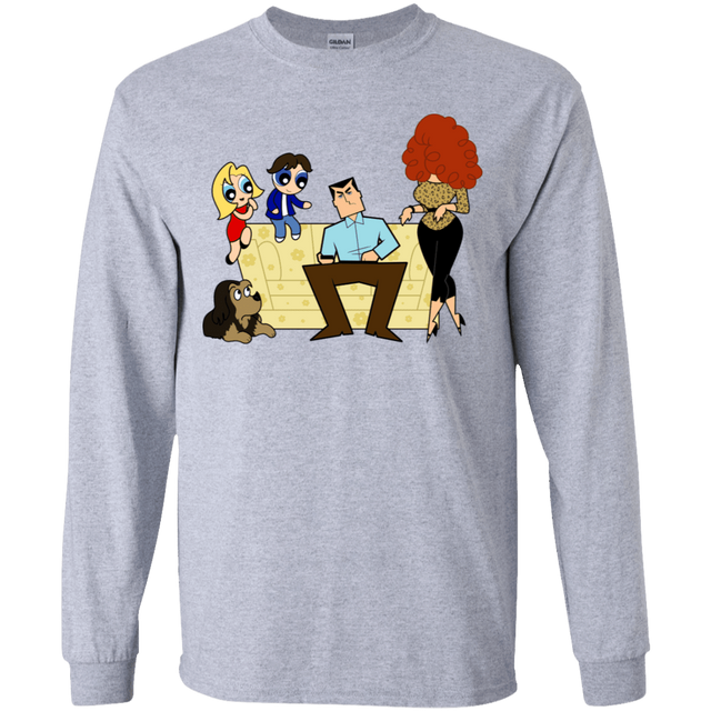 T-Shirts Sport Grey / YS Married with Puffs Youth Long Sleeve T-Shirt