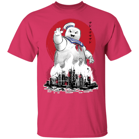 T-Shirts Heliconia / YXS Marshmallow Man sumi-e Youth T-Shirt