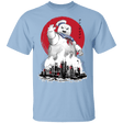 T-Shirts Light Blue / YXS Marshmallow Man sumi-e Youth T-Shirt